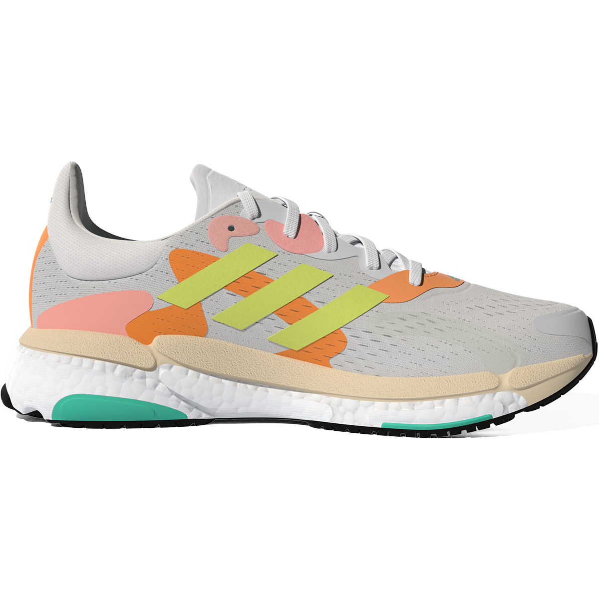 Official Collection ADIDAS SOLAR BOOST 4 W CLOUD WHITE/LIME/LIGHT FLASH ORANGE Excellent Quality for All the people sales online